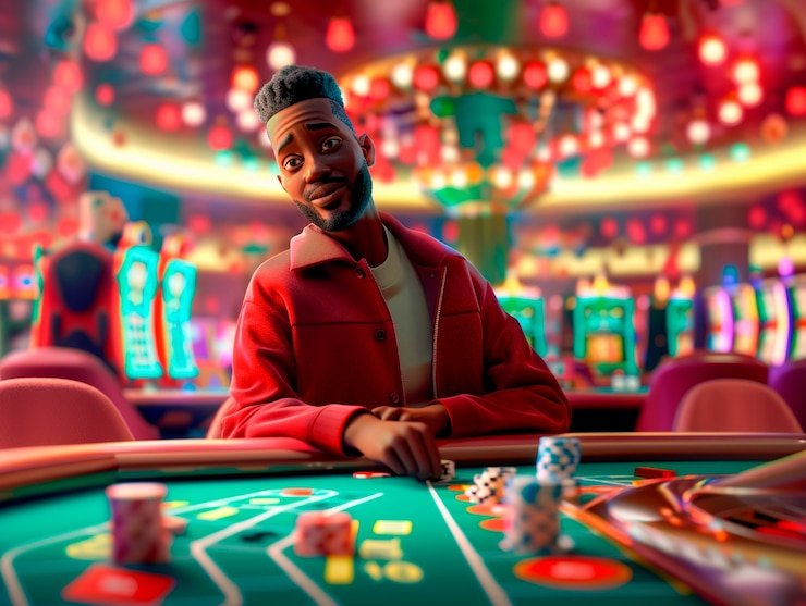 Antarmuka permainan live dealer surga slot dengan meja interaktif